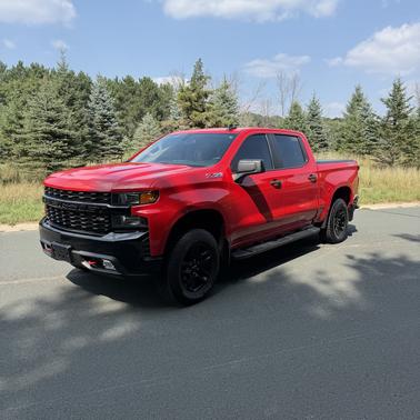 Red 2019 Chevrolet Silverado 1500 Custom Trail Boss