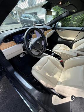 Silver 2020 Tesla Model S Performance