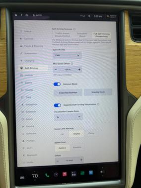 Silver 2020 Tesla Model S Performance