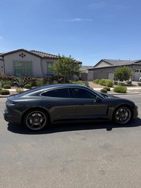 Gray 2020 Porsche Taycan Taycan Turbo