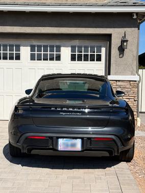 Gray 2020 Porsche Taycan Taycan Turbo