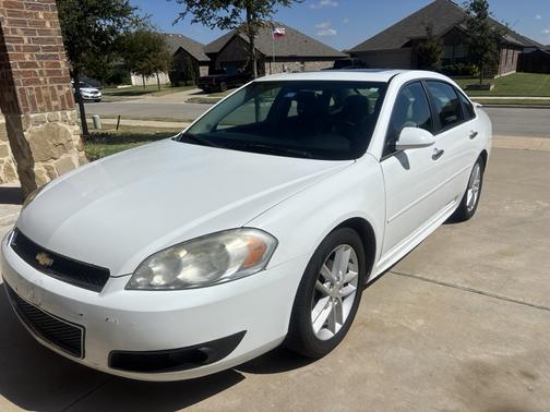 White 2012 Chevrolet Impala LTZ