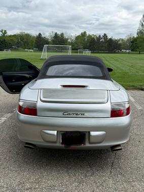 Silver 2003 Porsche 911 911 Carrera 4 Cabriolet