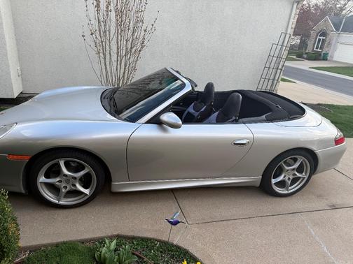 Silver 2003 Porsche 911 911 Carrera 4 Cabriolet