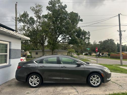 Gray 2015 Chrysler 200 Limited