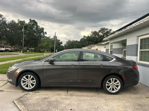 Gray 2015 Chrysler 200 Limited