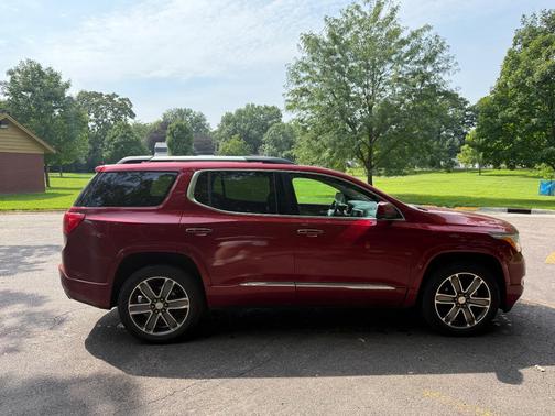 Red 2019 GMC Acadia Denali