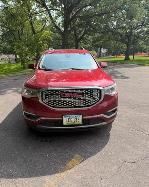 Red 2019 GMC Acadia Denali