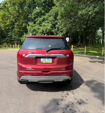 Red 2019 GMC Acadia Denali