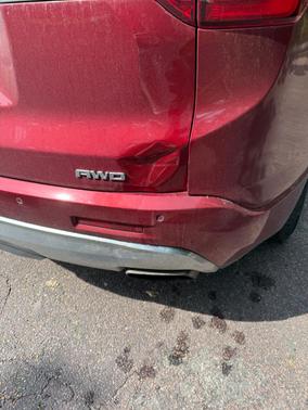 Red 2019 GMC Acadia Denali