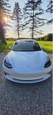 White 2022 Tesla Model 3 Performance