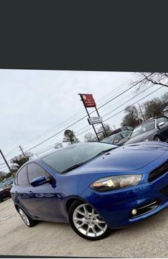 Blue 2013 Dodge Dart SXT