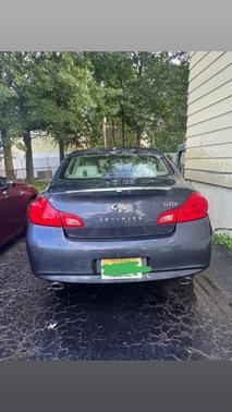 Blue 2012 INFINITI G25x Base