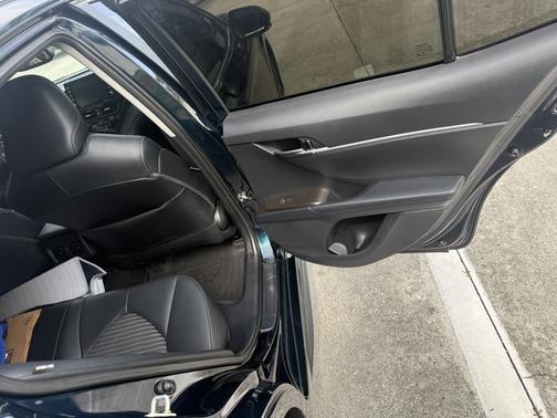 Blue 2021 Toyota Camry SE