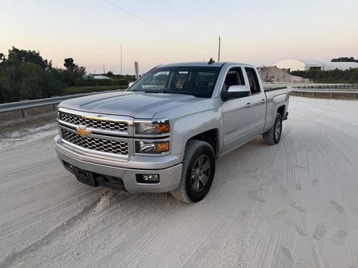 Silver 2015 Chevrolet Silverado 1500 1LT