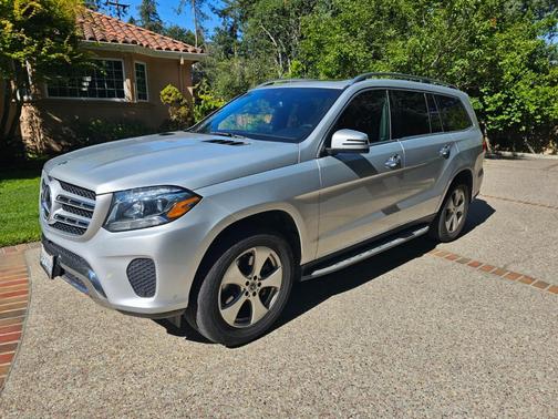 Silver 2019 Mercedes-Benz GLS 450 4MATIC
