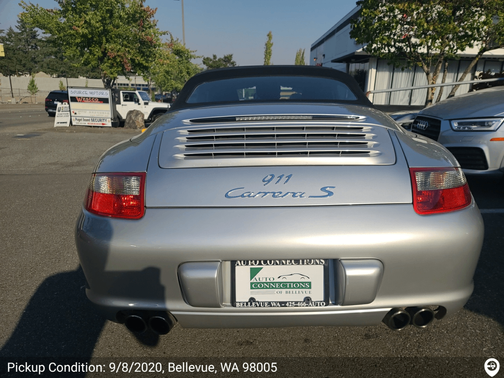 Gray 2006 Porsche 911 911 Carrera S Cabriolet