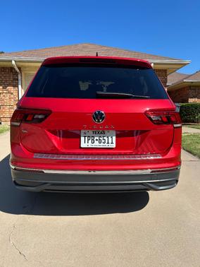 Red 2023 Volkswagen Tiguan 2.0T SE