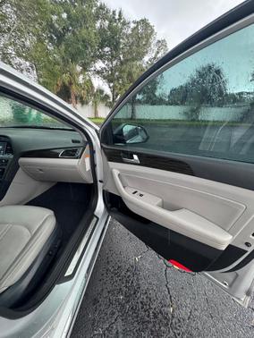 Gray 2016 Hyundai SONATA Hybrid Limited