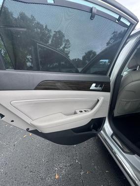 Gray 2016 Hyundai SONATA Hybrid Limited