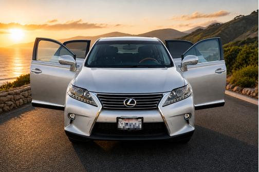 Silver 2015 Lexus RX 450h Base