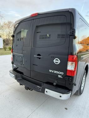 Black 2019 Nissan NV Passenger NV3500 HD SL V8