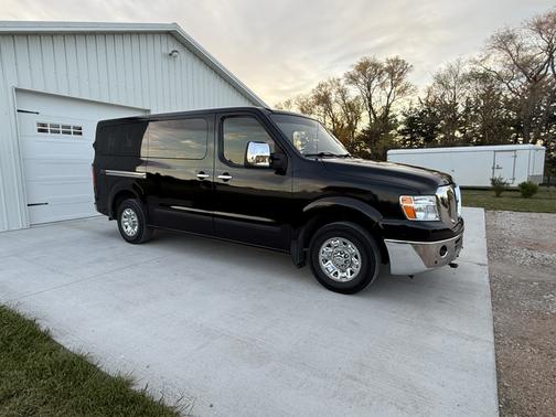 Black 2019 Nissan NV Passenger NV3500 HD SL V8