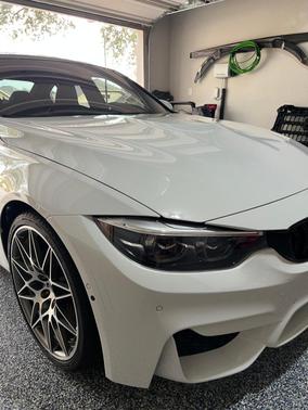 White 2018 BMW M3 Base