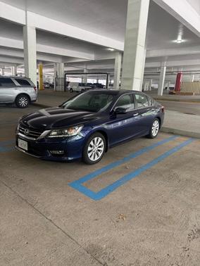 Blue 2013 Honda Accord EX-L