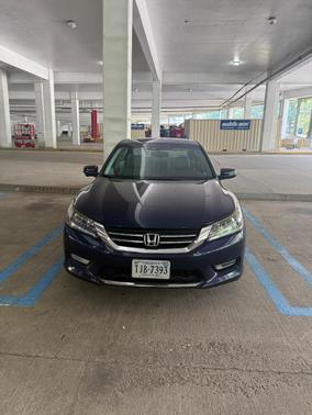 Blue 2013 Honda Accord EX-L