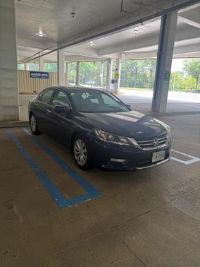 Blue 2013 Honda Accord EX-L
