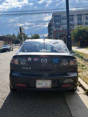 Black 2008 Mazda Mazda3 i Touring