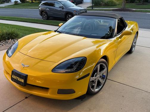 Yellow 2010 Chevrolet Corvette Base