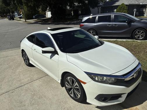White 2016 Honda Civic EX-T