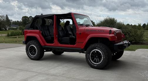 Red 2016 Jeep Wrangler Unlimited Rubicon