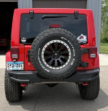 Red 2016 Jeep Wrangler Unlimited Rubicon