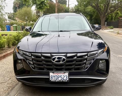 Blue 2022 Hyundai TUCSON Hybrid Blue