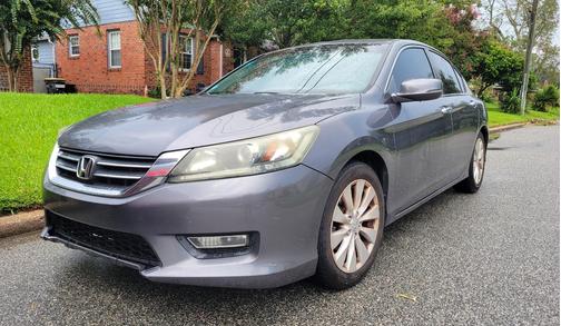 Gray 2013 Honda Accord EX