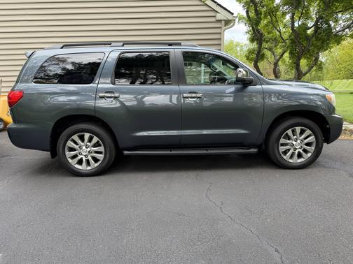 Gray 2010 Toyota Sequoia Limited