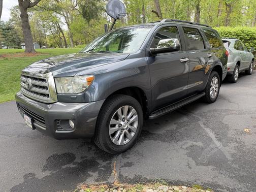 Gray 2010 Toyota Sequoia Limited