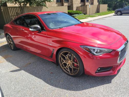 2017 INFINITI Q60 3.0t Red Sport 400