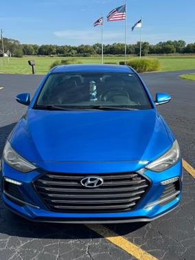 Blue 2018 Hyundai ELANTRA Sport