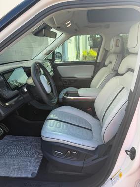 White 2023 Rivian R1S Launch Edition
