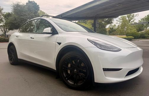 White 2021 Tesla Model Y Long Range