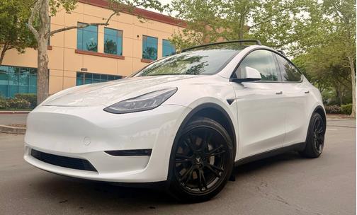 White 2021 Tesla Model Y Long Range