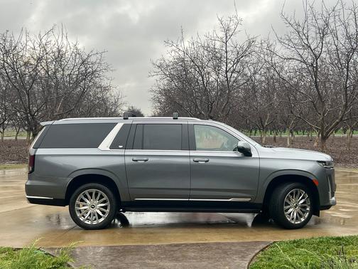 Silver 2022 Cadillac Escalade ESV Premium Luxury