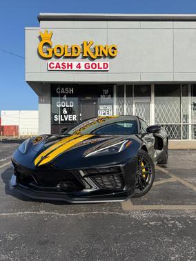 Black 2027 Chevrolet Corvette Stingray w/1LT