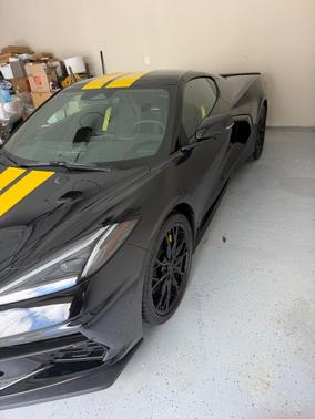 Black 2027 Chevrolet Corvette Stingray w/1LT