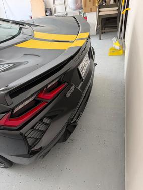 Black 2027 Chevrolet Corvette Stingray w/1LT