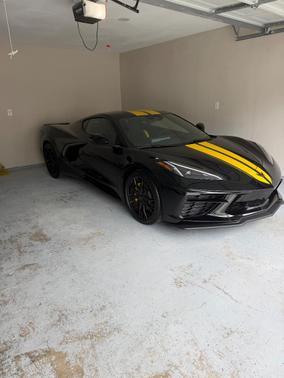 Black 2027 Chevrolet Corvette Stingray w/1LT